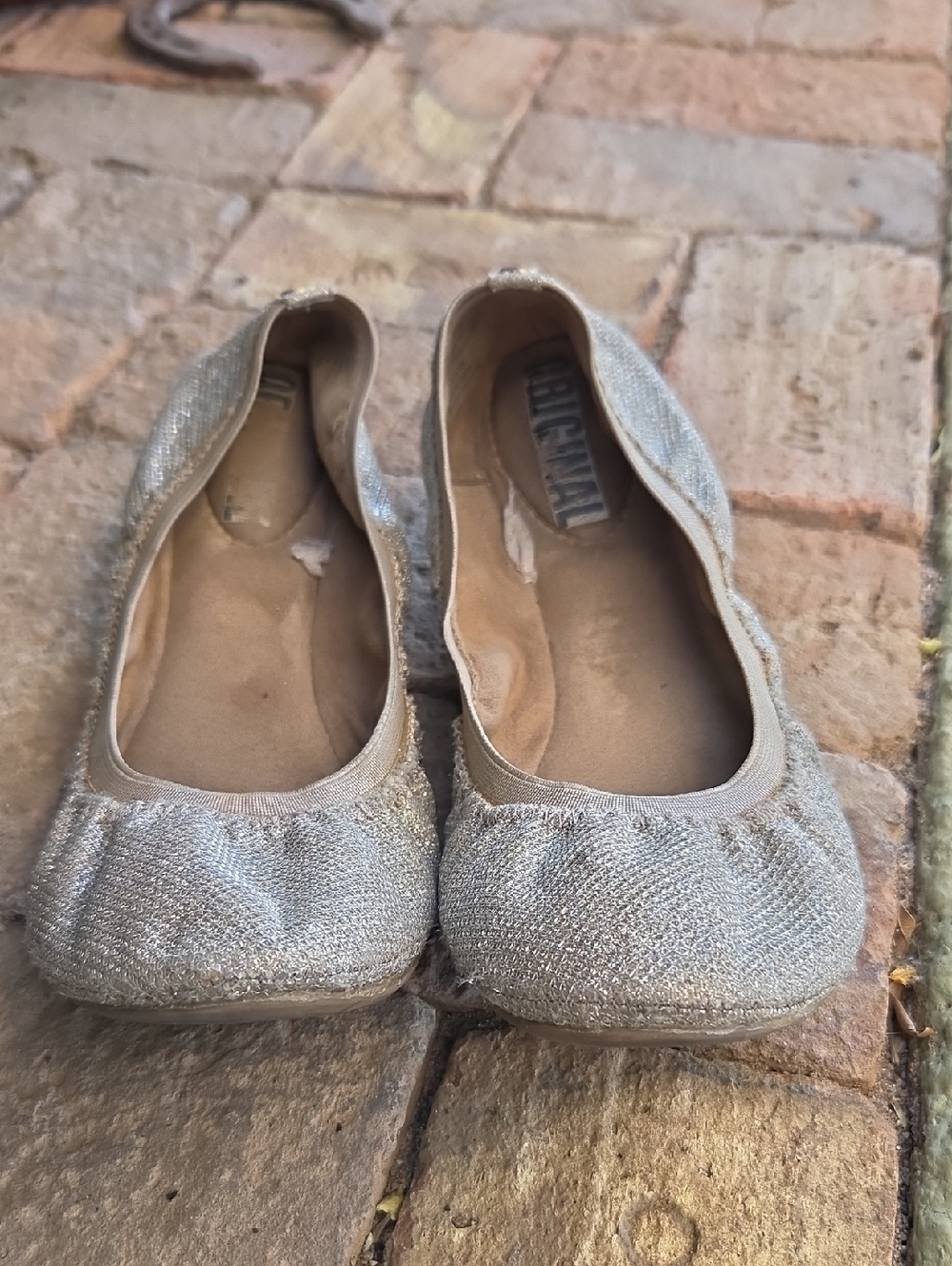 Nicole Miller Sparkle Women's Ballet Flats Size 8.5